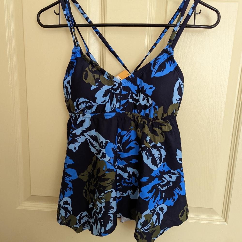 Longline bikini top